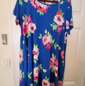 Floral print dress